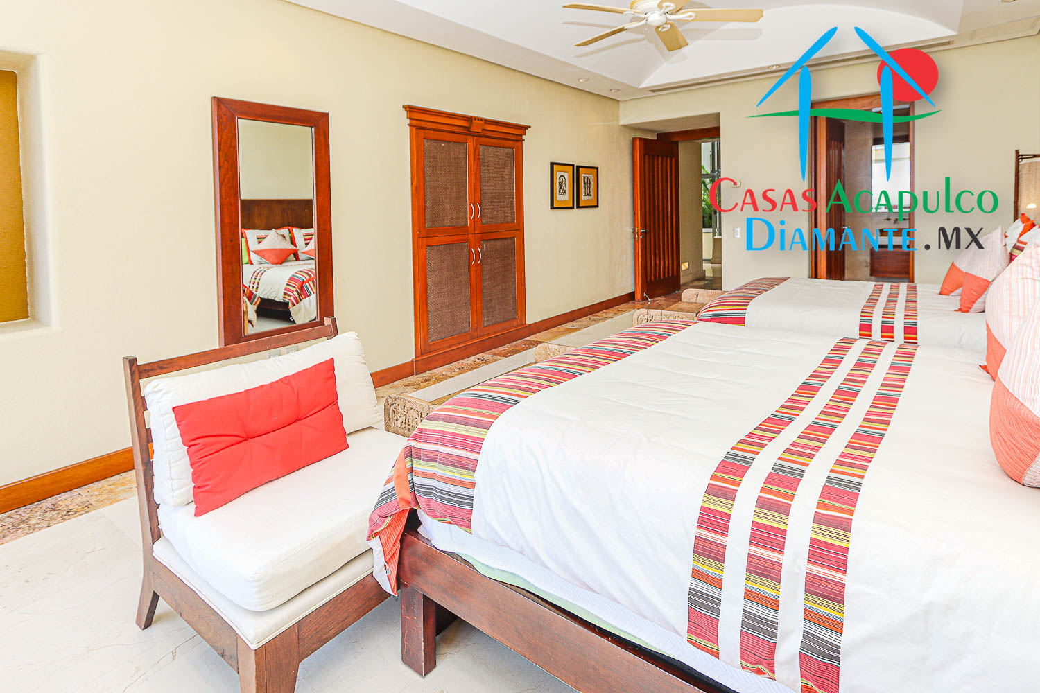 Villa Portofino - Recámara seis antes de Otis 6